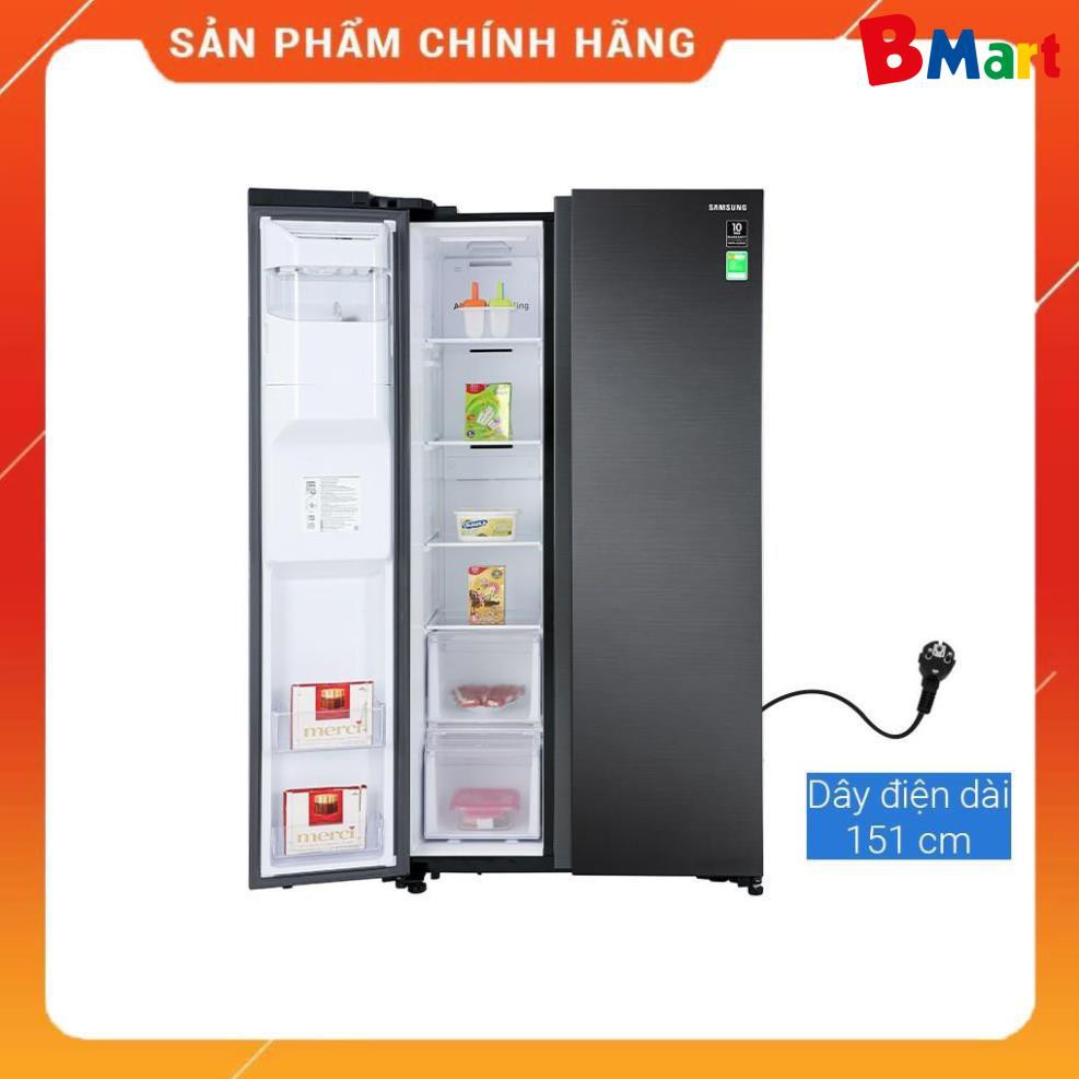 [ FREE SHIP KHU VỰC HÀ NỘI ] Tủ lạnh Samsung Inverter 617 lít RS64R5301B4/SV  - BM