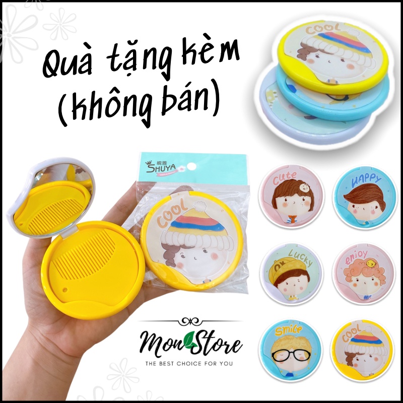 [HÀNG TẶNG KO BÁN] GƯƠNG KÈM LƯỢC bỏ túi siêu kute