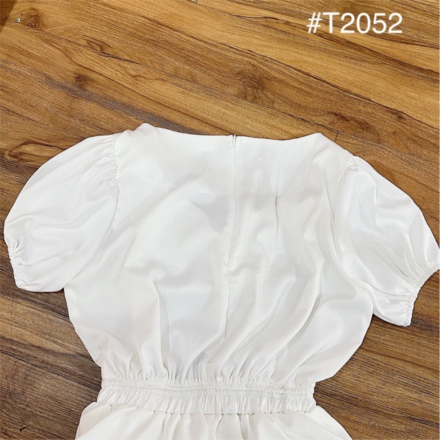 Jumsuit ROBAN JUM dáng ngắn basic kiểu dáng đơn giản dễ mặc chất vải lụa cotton có lót quần