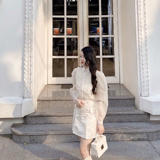 Áo somi voan tơ cao cấp