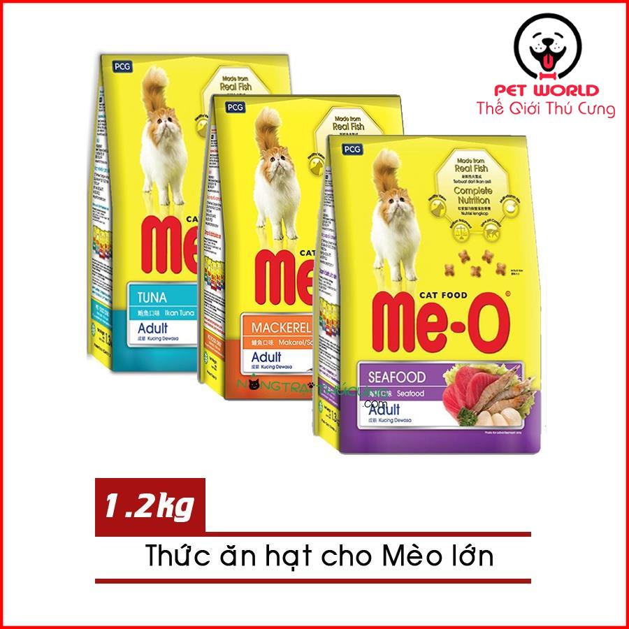 Thức Ăn hạt dạng viên Mèo lớn Me-O Adult 1.2kg Thái Lan