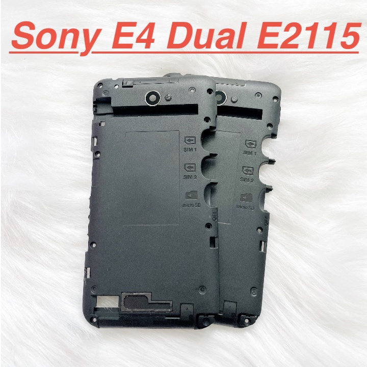 ✅ Khung Sườn Viền Sony E4 Dual E2115 Sườn Viền Vỏ Màn Hình Benzen Linh Kiện Thay Thế