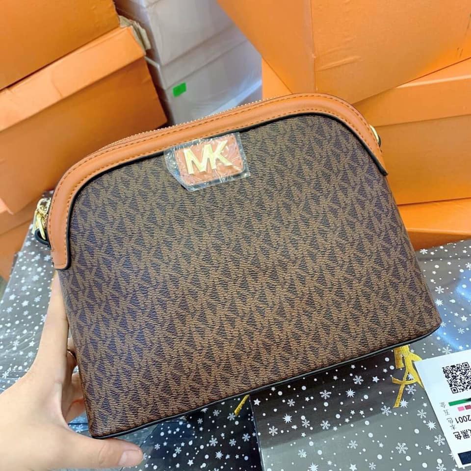 TÚI XÁCH NỮ ĐEO CHÉO ISL TRẦN TRÁM SIZE 22CM THỜI TRANG CAO CẤP PTA12