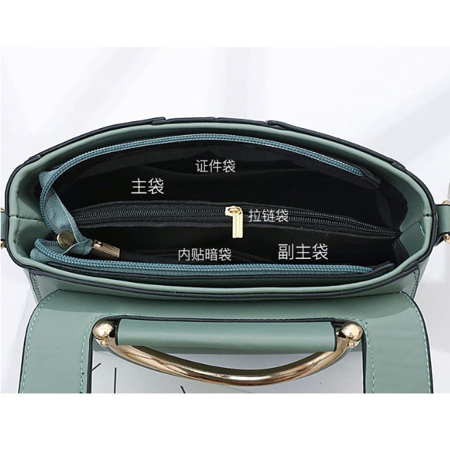 Túi xách nữ công sở da trơn nhiều ngăn BAG U MTH30