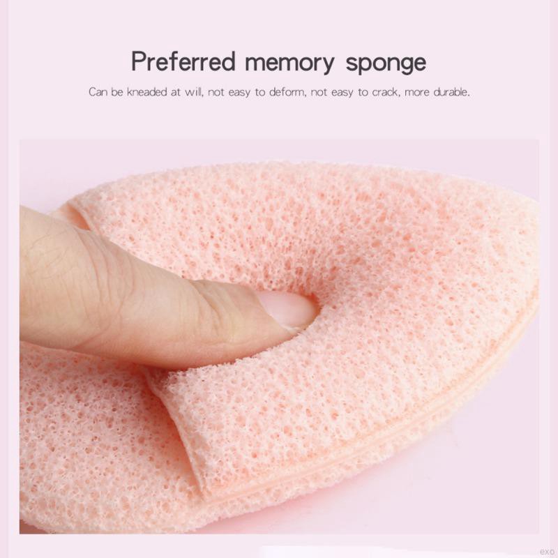 [Hàng mới về] Bông tẩy trang rửa mặt làm sạch lỗ chân lông hình giọt nước thể tái sử dụng bằng xốp mềm hiệu MAANGE
