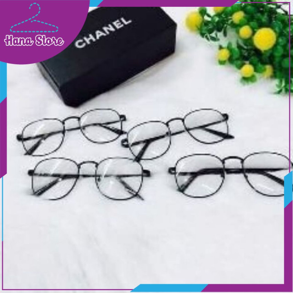 Gọng kính giả cận ngố siêu kute💖FREESHIP💖mắt kính mát nam nữ nobita cao cấp AH127