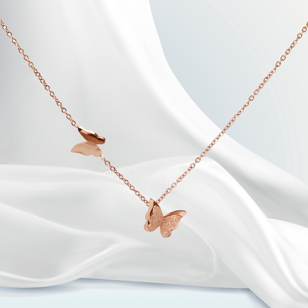 Dây chuyền CDE Pave Butterfly Necklace CDE0612