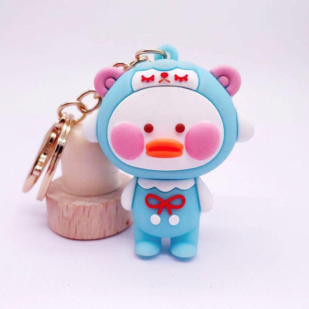 DARNELL Móc Khóa Hình Vịt Lalafanfan Dễ Thương Dùng Trang Trí Túi Xách / Điện Thoại