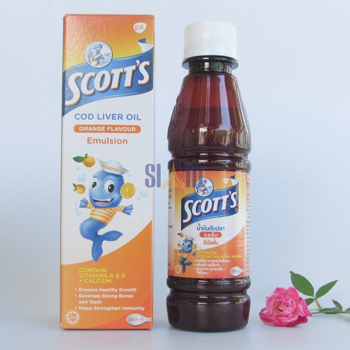 Siro giúp bé ăn ngon chóng lớn SCOTT'S 200ml Thái Lan