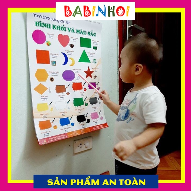 BỘ TRANH TREO TƯỜNG BÁCH KHOA TOÀN THƯ 14 CHỦ ĐỀ VỀ THẾ GIỚI XUNG QUANH CHO BÉ 0-6 TUỔI
