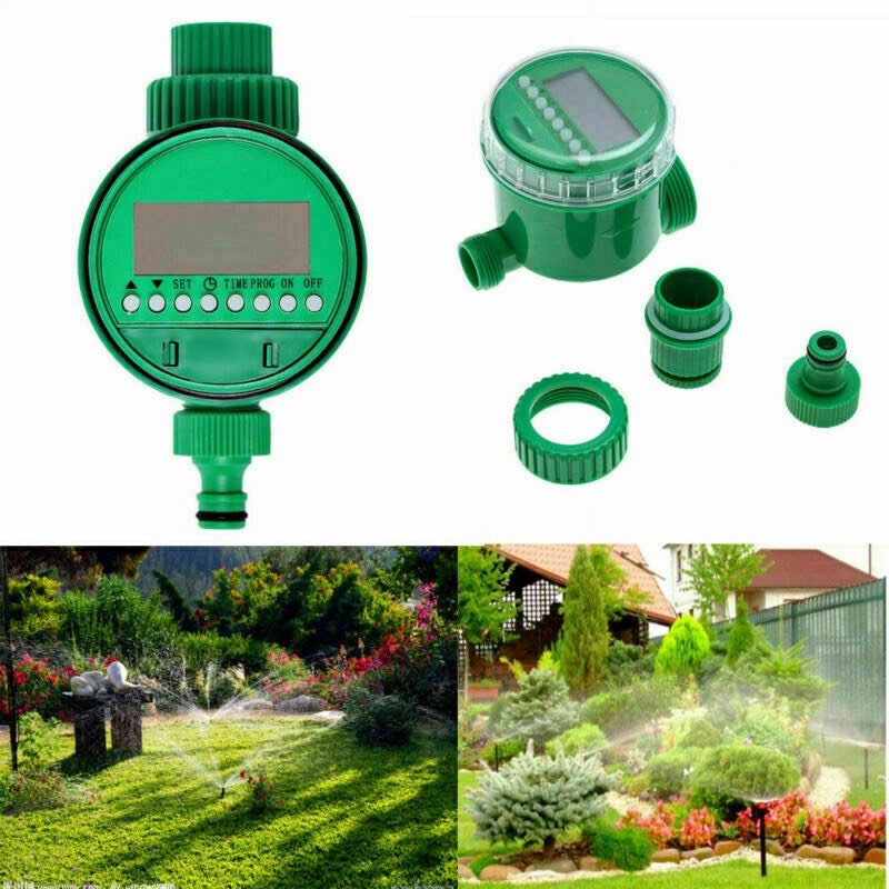 Bộ KIT tưới cây tự động 10 cây cắm nhỏ giọt kèm phun sương + van nước hẹn giờ tự động, 20m dây và đầy đủ phụ kiện