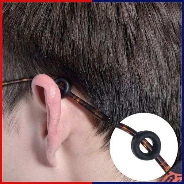 Cài tai tròn Silicon chống rơi, tuột cho mắt kính