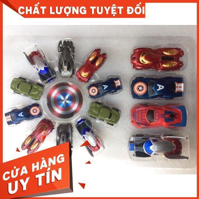 [GIÁ TỐT]SET 14 Ô TÔ ĐỒ CHƠI MÔ PHỎNG BIỆT ĐỘI AVENGER [GIÁ SỈ BÁN RẺ]