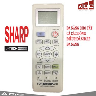 Khiển remote điều hòa máy lạnh SHARP đa năng
