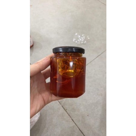 Nhuỵ Hoa Nghệ Tây Ngâm Mật Ong Đông Trùng Hạ Thảo