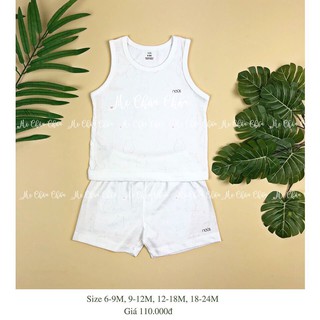 20 nous bộ ba lỗ thường trắng 6m - 18m