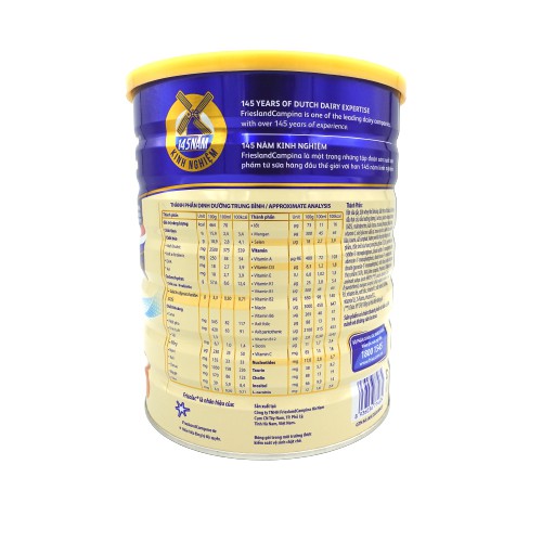 1 lon sữa Frisolac Gold 3 loại bột 1.4Kg