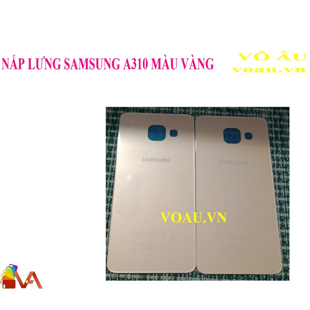 NẮP LƯNG SAMSUNG A310 MÀU VÀNG