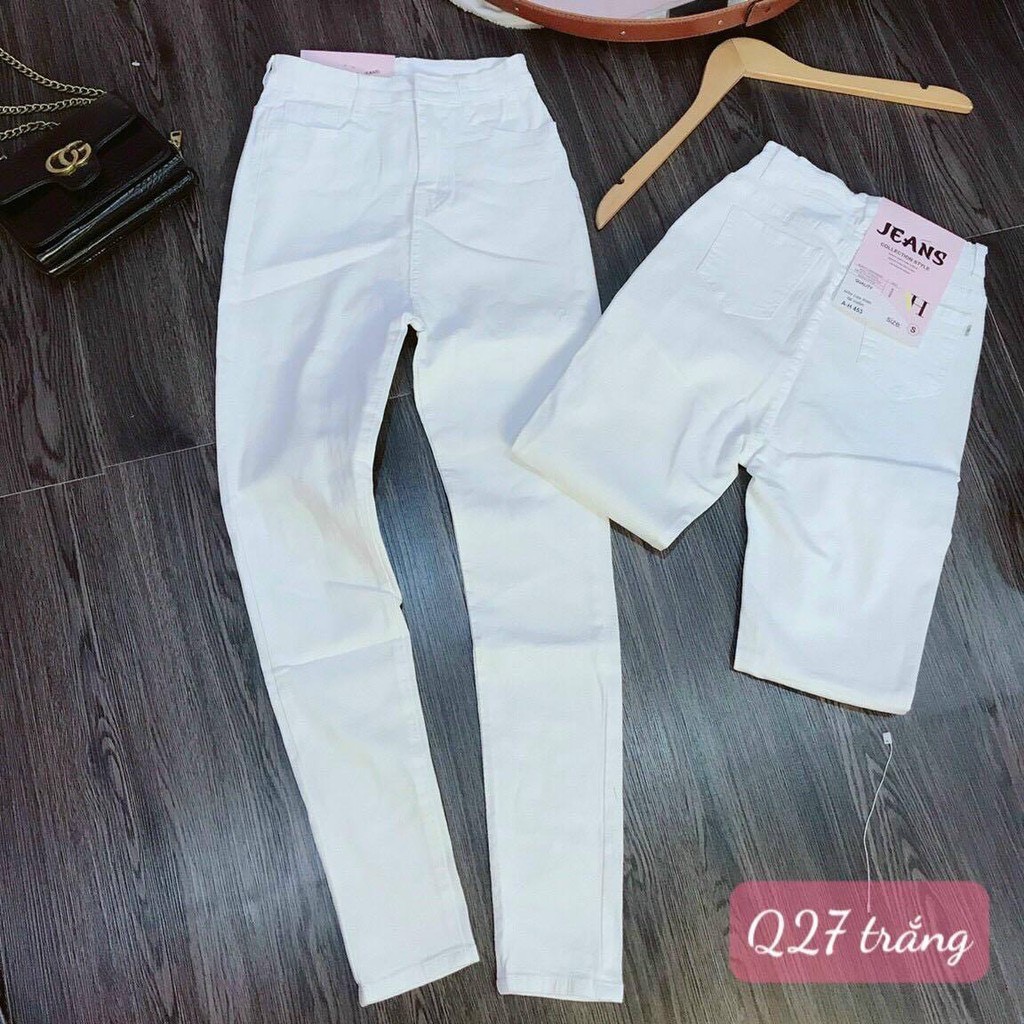 [ BiG SIZE 35-90kg]- Quần bò giấy cạp cao - CO GIÃN 4 chiều <CHẤT ĐẸP>  skinny jeans