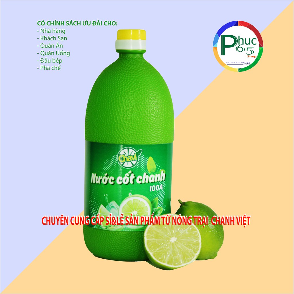 Nước Cốt Chanh Chavi - 1Lít - [NHÀ CUNG CẤP] | BigBuy360 - bigbuy360.vn