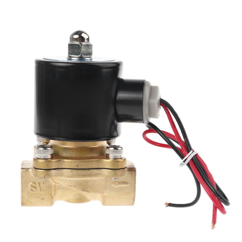 Van Điện Từ 12V 1 / 2 &quot;Bằng Đồng Thau Cho Van Nhiên Liệu Nước