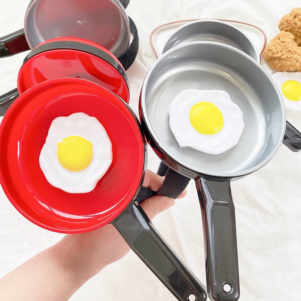 Băng đô trang trí hình chảo chiên trứng làm phụ kiện chụp ảnh