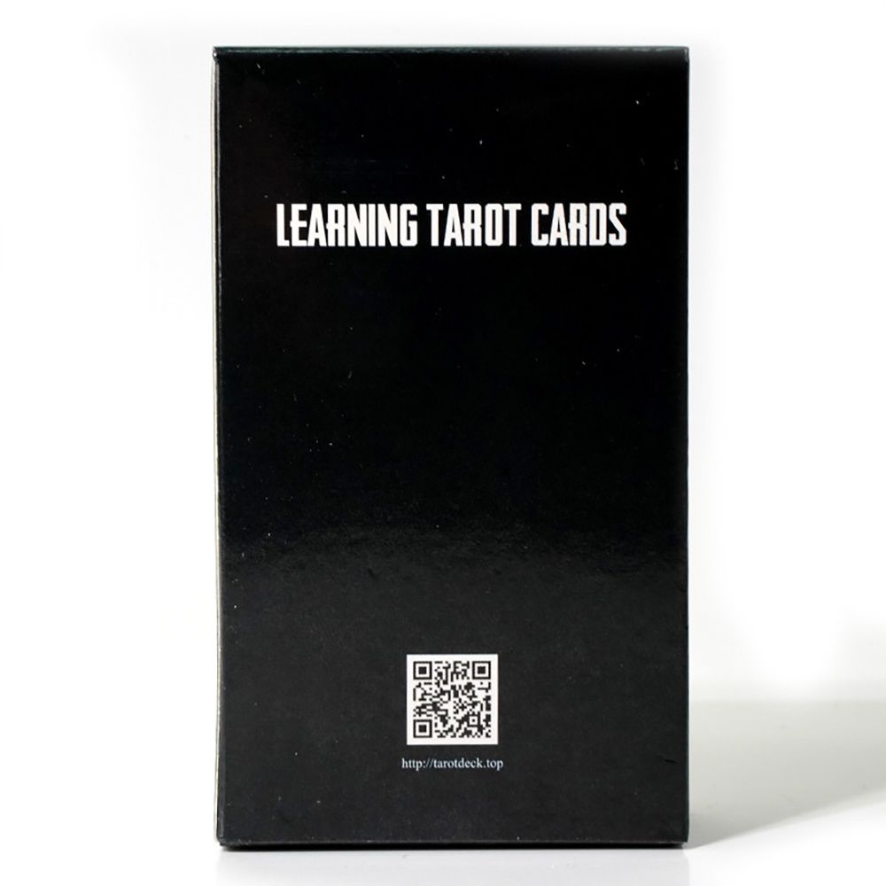 Bộ Bài Learning Tarot Cards 78 Lá Bài Tặng Đá Thanh Tẩy SB64