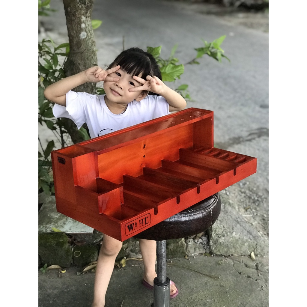khay gỗ đưng tông đơ