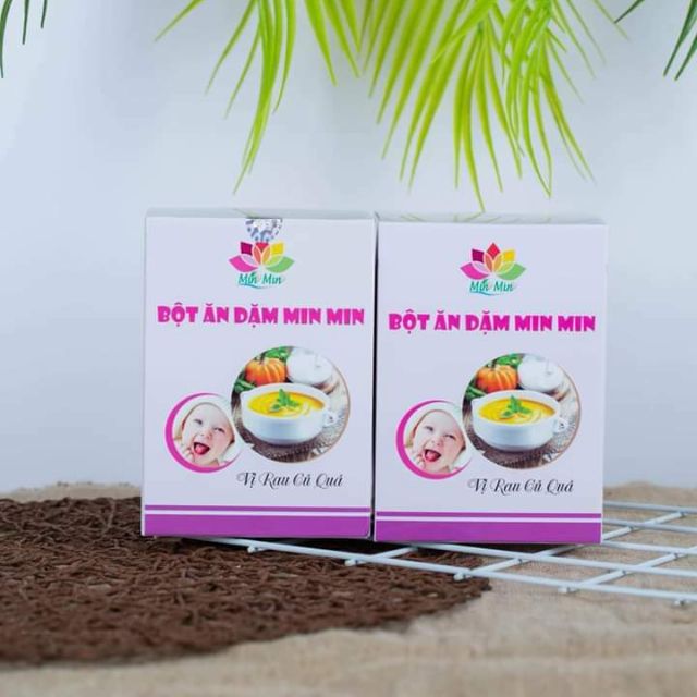 Bột ăn dặm Min Min ( Combo 2 hộp)