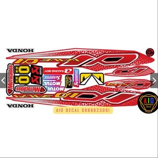 [Loại 1] Tem Rời Wave 110cc Xanh Trắng (2017-2021)- Ảnh Thật (Decal Wave) (Tem xe Wave)
