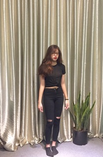 Skinny rách gối