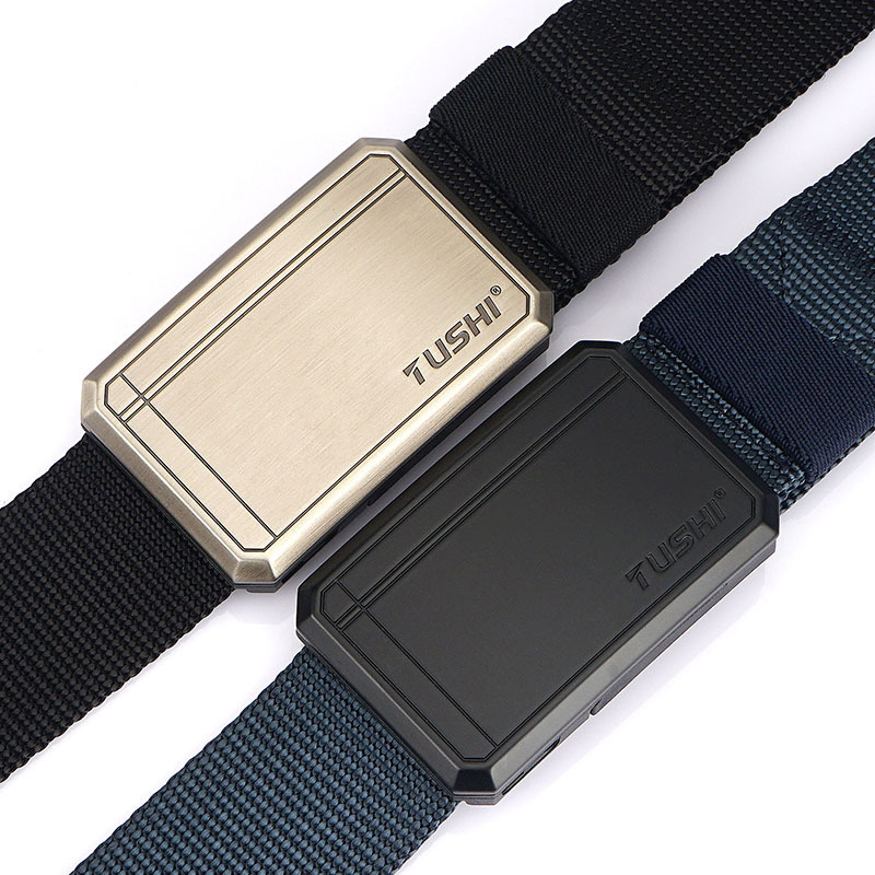 Thắt lưng chất liệu nylon khóa hợp kim dài 125cm thiết kế thời trang cho nam