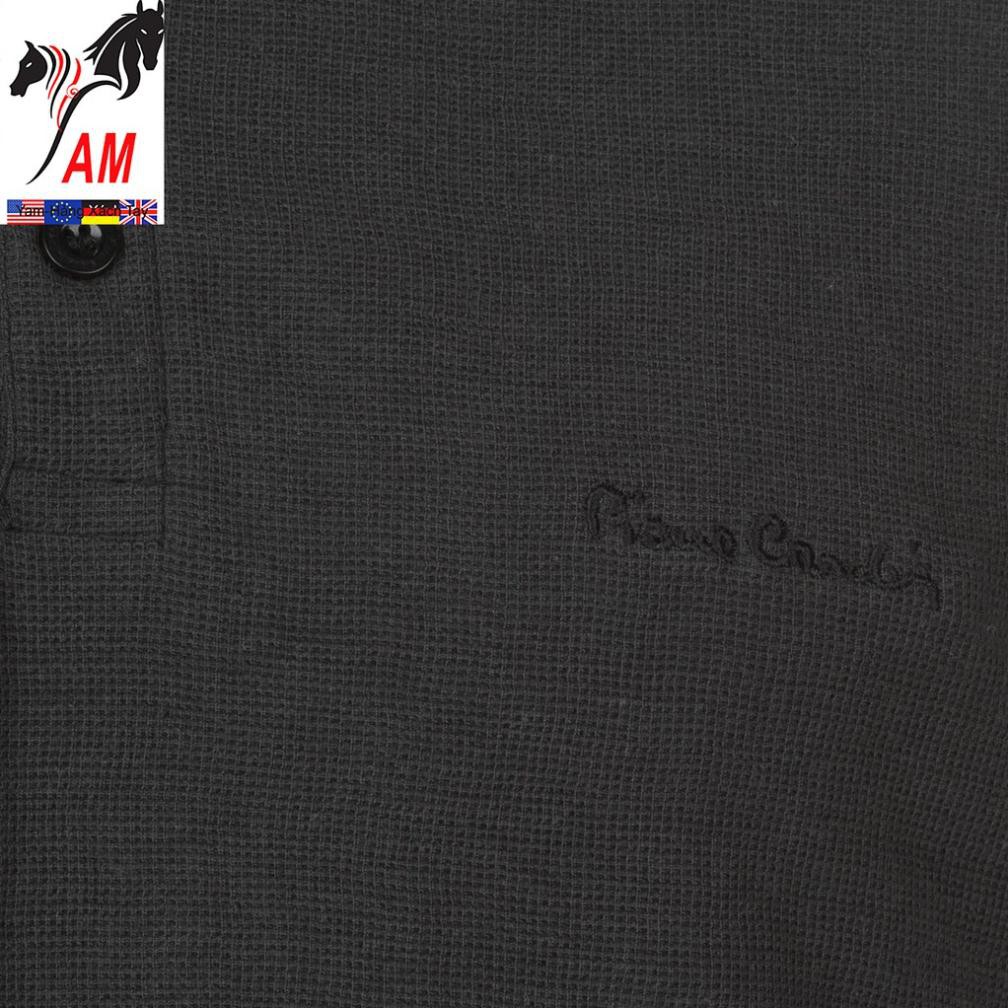 [100% cotton] Áo Thun PIERRE Cardin Raglan Polo Mens Cao Cấp (Back/White - Size EU - UK )