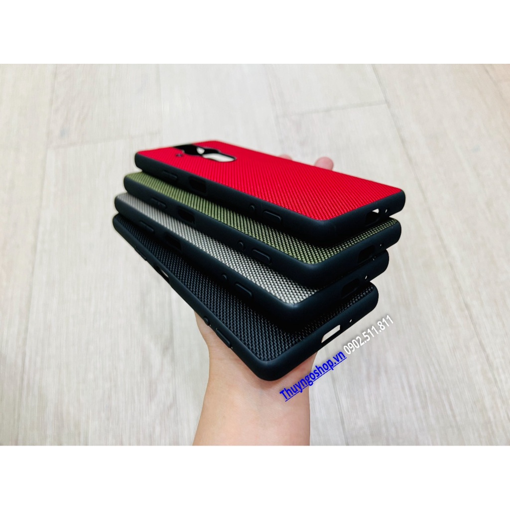 Ốp lưng vải viền nhựa dẻo Sony Xperia Pro-i / Xperia 1 / Xperia 5 Mark II / Xperia 5 Mark III / Xperia 1 III