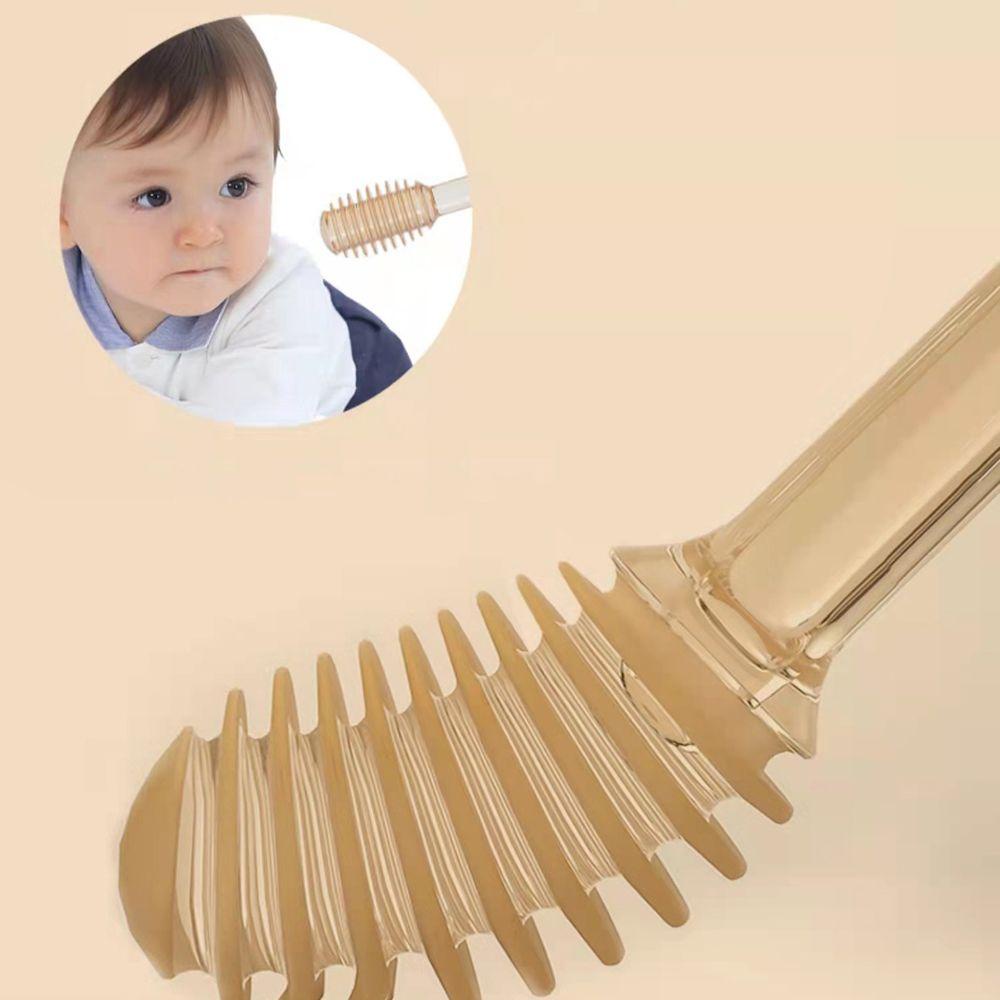 Bàn Chải Đánh Răng Silicone Cầm Tay Chống Bụi Cho Bé 0-18 Tháng Tuổi