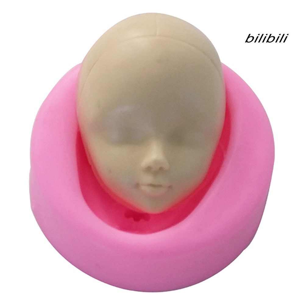 Khuôn Silicon Làm Bánh / Xà Phòng Hình Em Bé Đáng Yêu