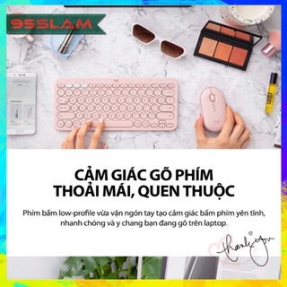 Combo chuột m350 + bàn phím k380 không dây logitech kết nối bluetooth & usb