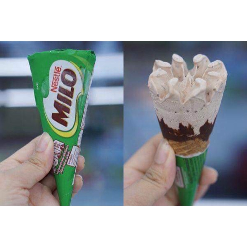 Kem Milo ốc quế