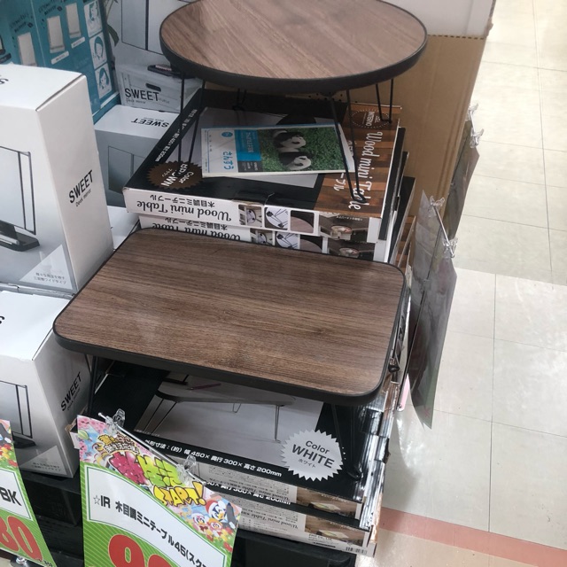 Bàn học gấp gọn gỗ xịn hàng Nhật