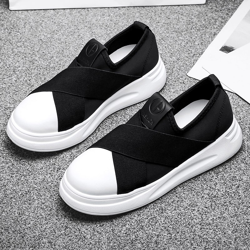 Giày lười đế cao kiểu dáng thời trang dành cho nữ