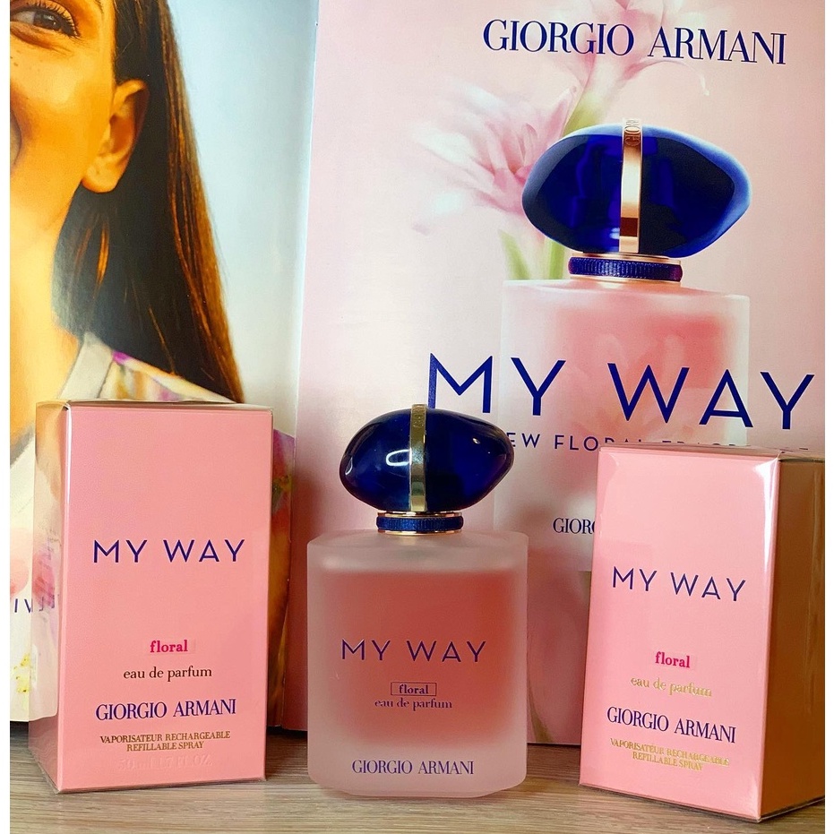 Mini Pháp- Nước hoa nữ 𝐌𝐲 𝐖𝐚𝐲 𝐅𝐥𝐨𝐫𝐚𝐥 𝐆𝐢𝐨𝐫𝐠𝐢𝐨 𝐀𝐫𝐦𝐚𝐧𝐢 EDP 7ml