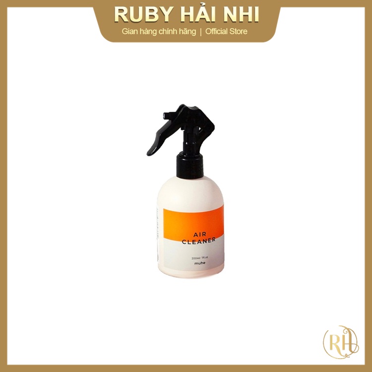 [GIẢM GIÁ KHÔNG BOX] Xịt Khử Mùi - Khử Trùng Hàn Quốc Air Cleaner Muhe 200ml