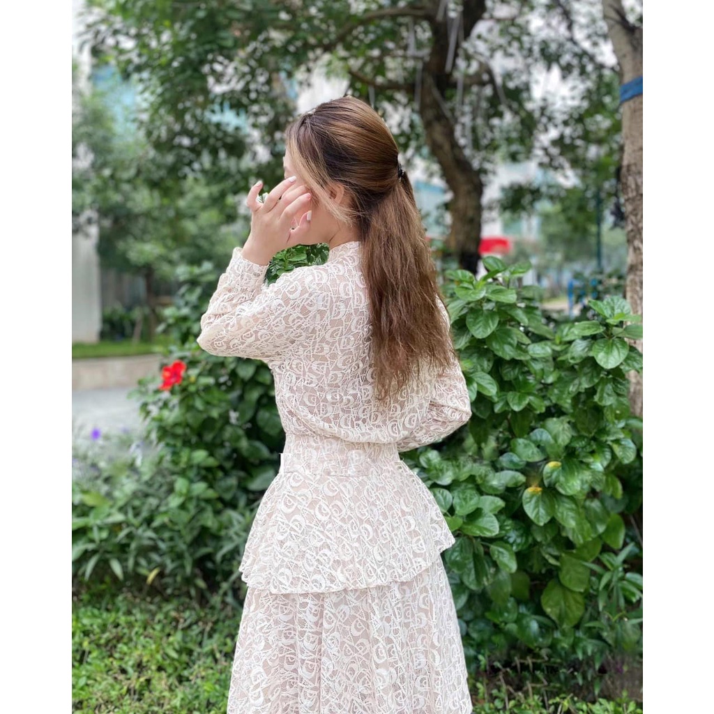 Váy ren siêu sang chảnh
