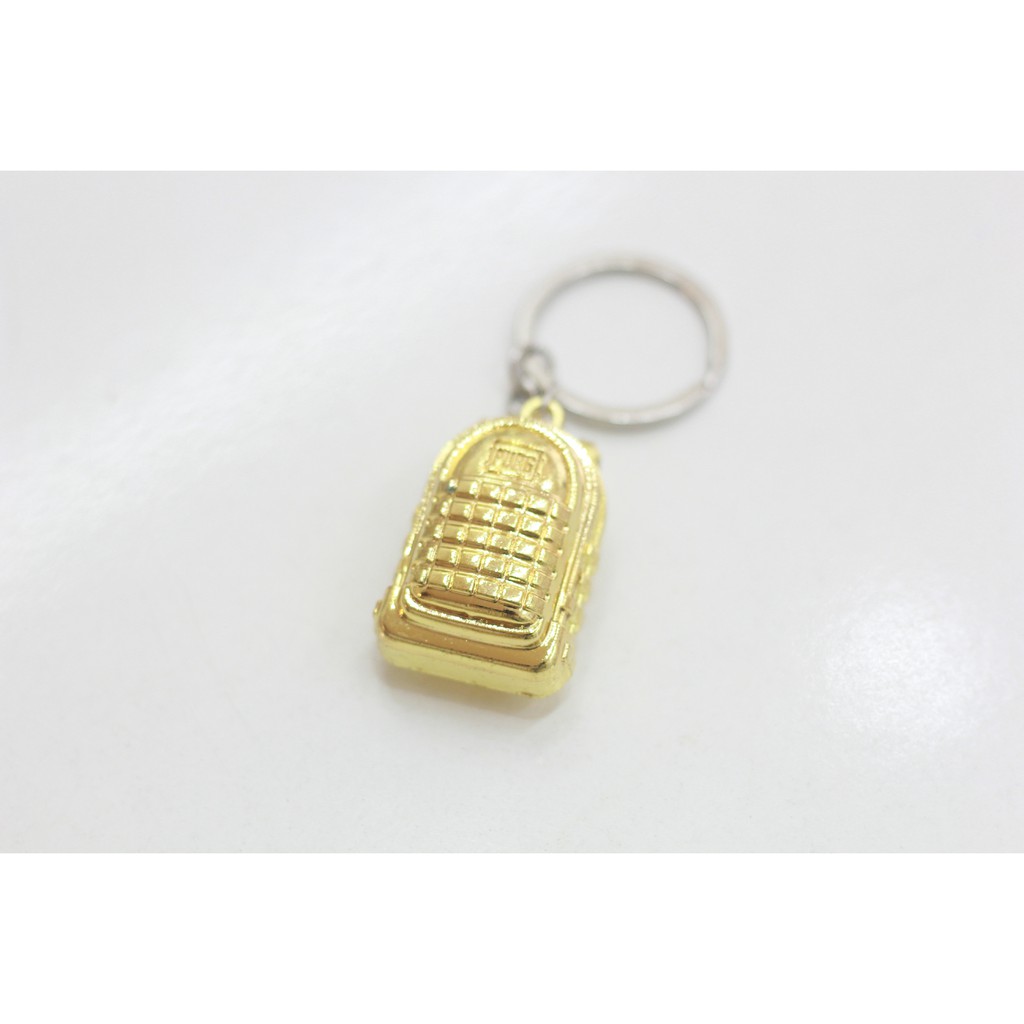 Móc khóa PUBG - Balo 3 Vàng