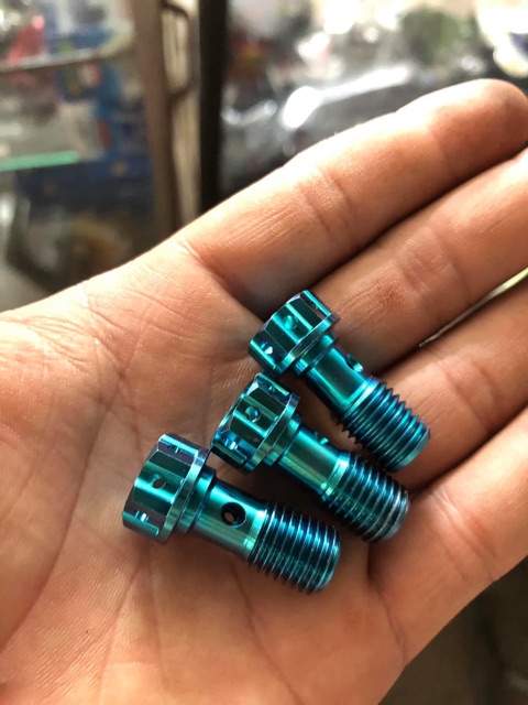 Ốc dầu heo thắng TITAN GR5 cho các loại heo dầu
