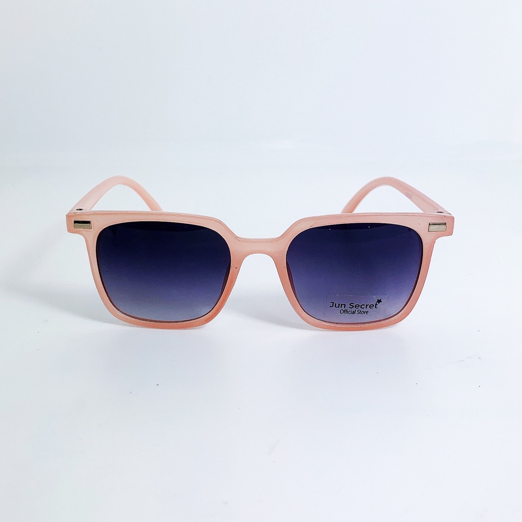 Kính mát trẻ em dáng vuông JJHOT2022 gọng nhựa, tròng chống tia UV cao cấp dành cho bé trai và bé gái từ 1 tới 5 tuổi