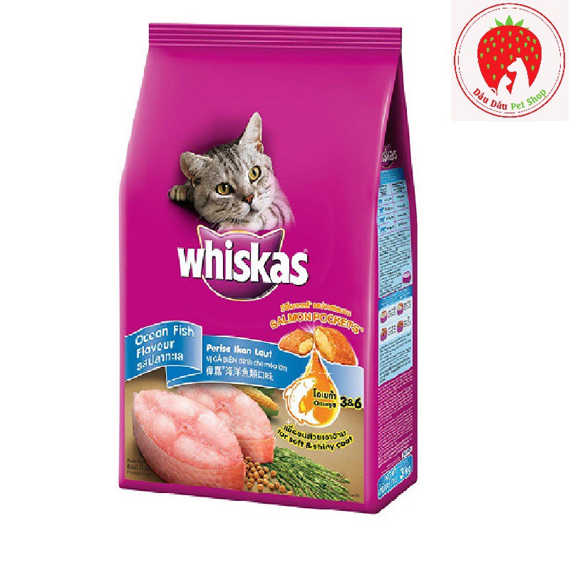 [ Bán sỉ ] THỨC ĂN CHO MÈO WHISKAS 400g( vị ngẫu nhiên)