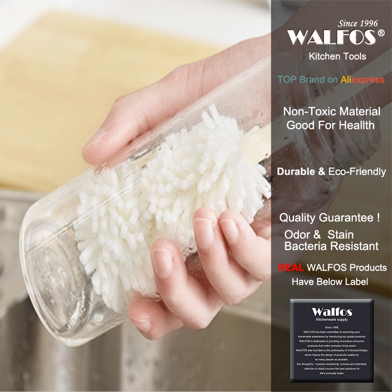 Cọ Walfos Bằng Xốp Chuyên Dụng Để Vệ Sinh Bình Lọ Tiện Dụng