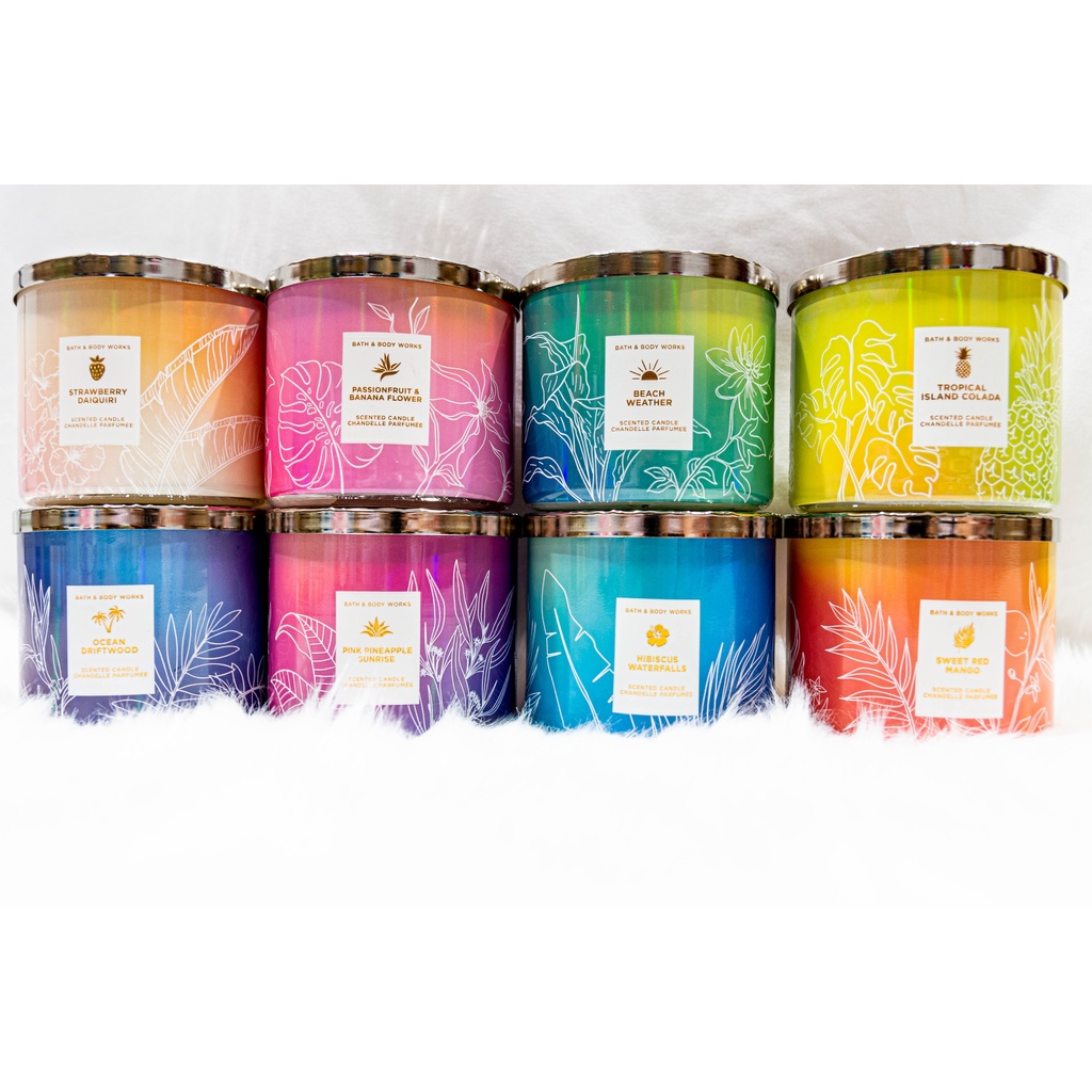 Bộ Sưu Tập Nến Thơm 3 Tim - Bath &amp; Body Works ( 411g)