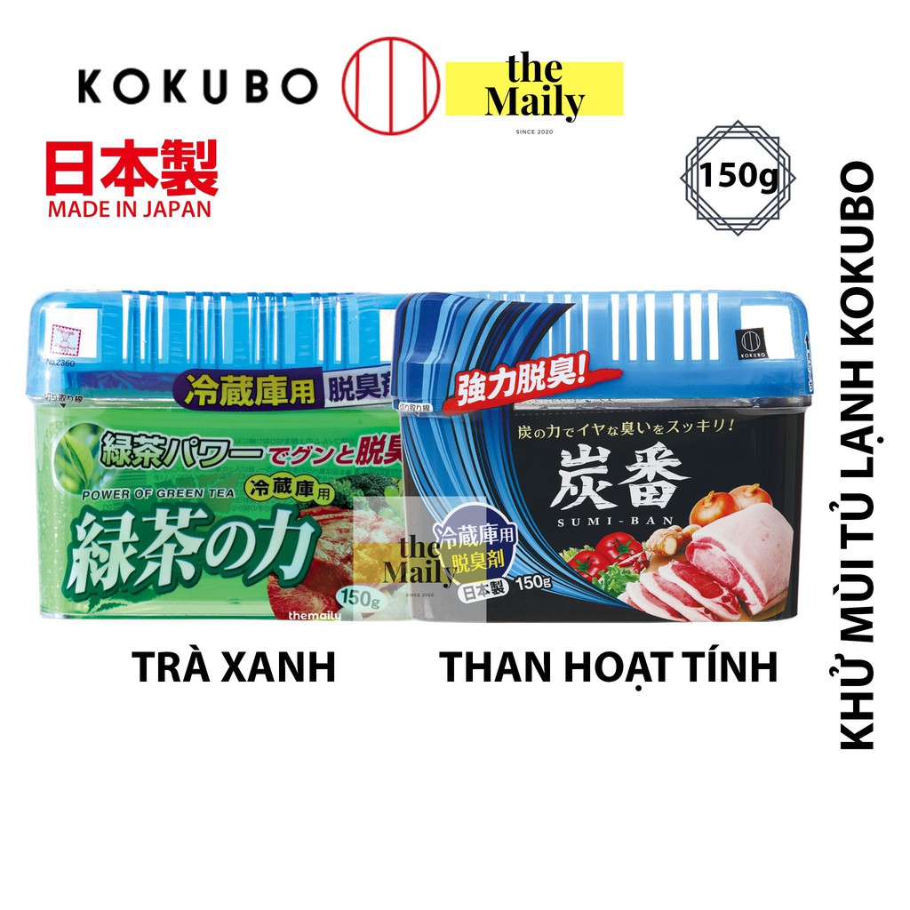 Hộp Sáp Khử Mùi Tủ Lạnh KOKUBO 150g – Nội Địa Nhật Bản